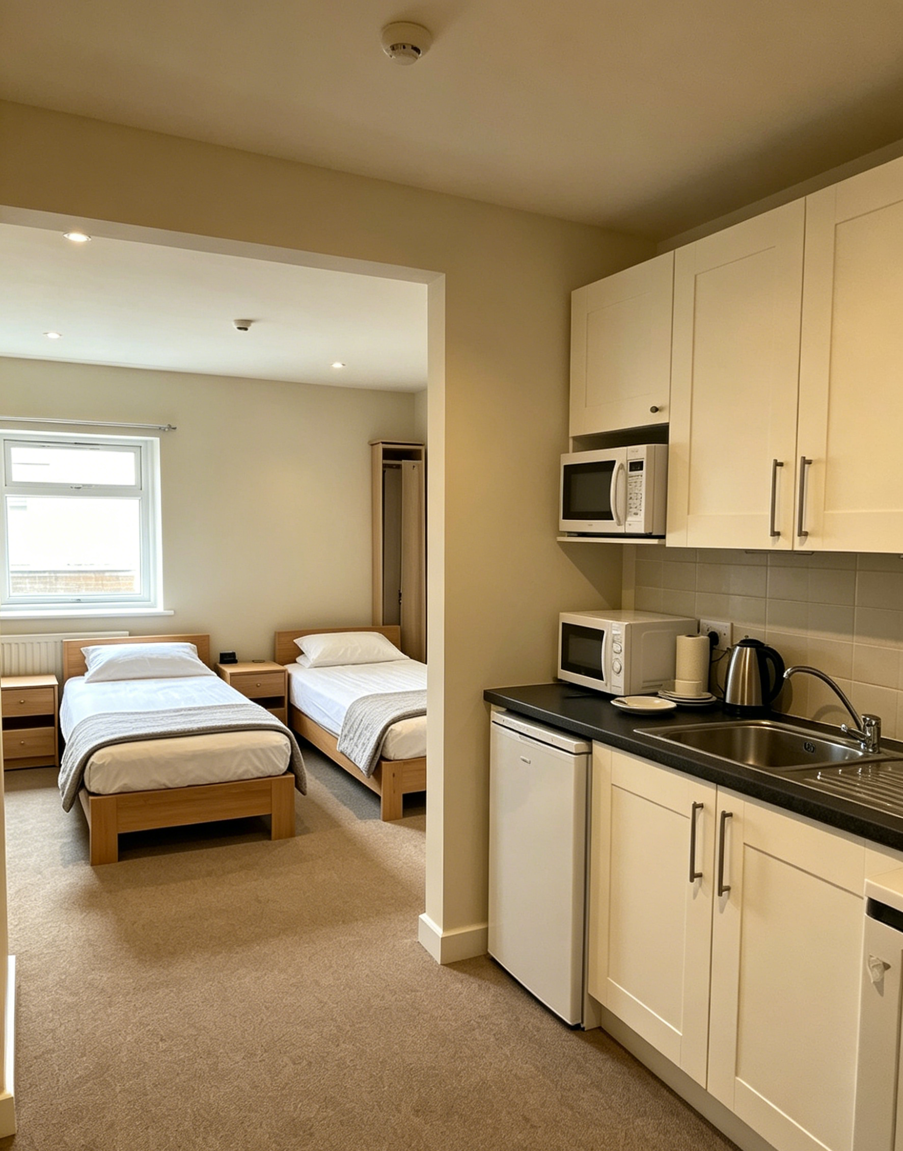 Twin Bed Self-Catering Studio