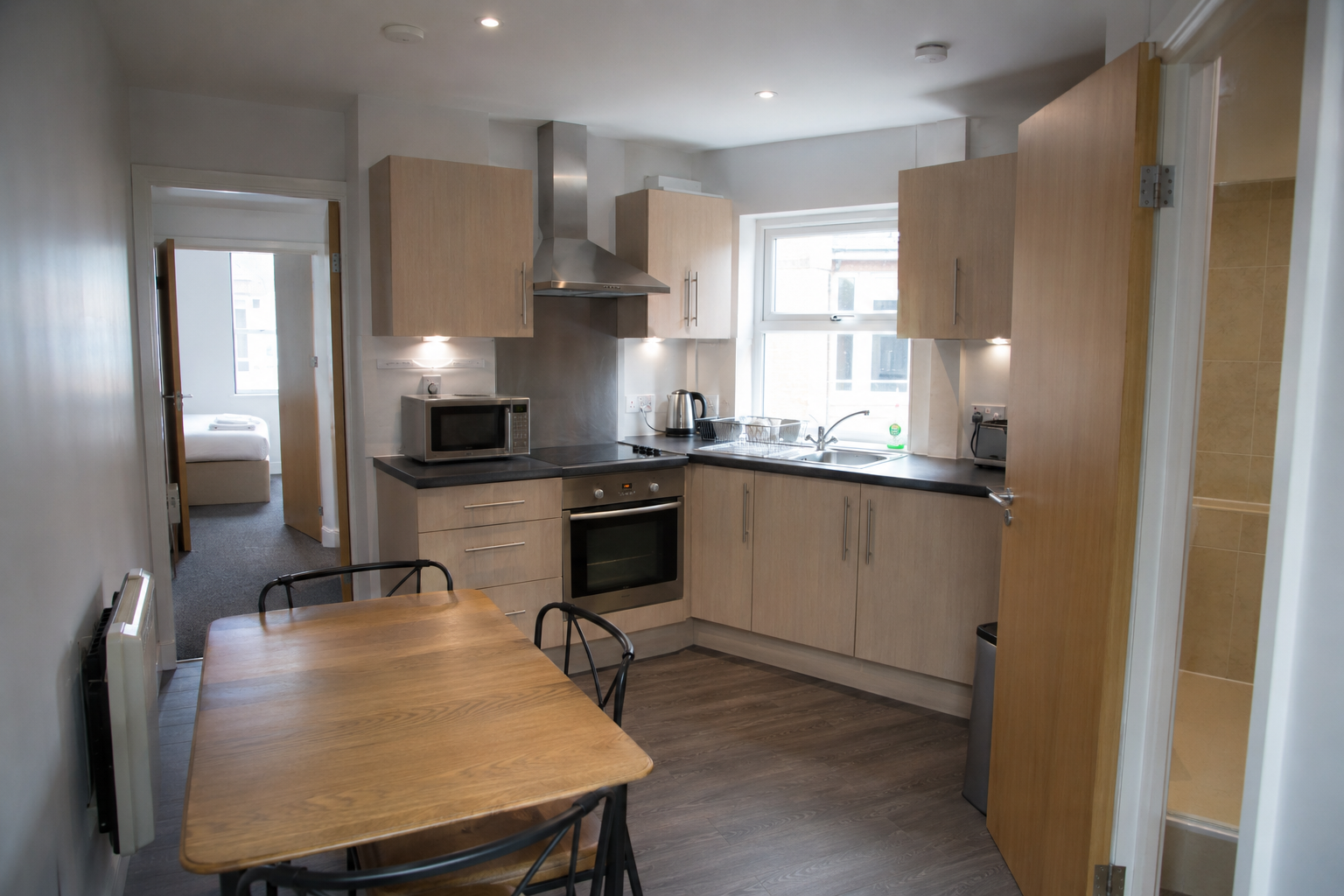 Two Adult Twin Family Apartment